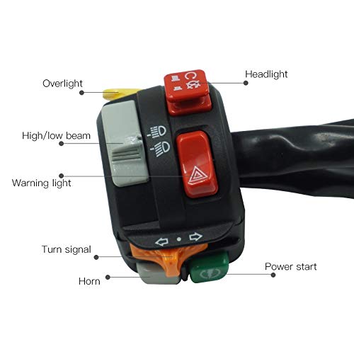 Interrupteur de commande guidon moto pour résoudre les pannes électriques - 2