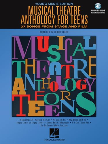 Book/Online Audio Musical Theatre Anthology for Teens - Young Men's Book/Online Audio