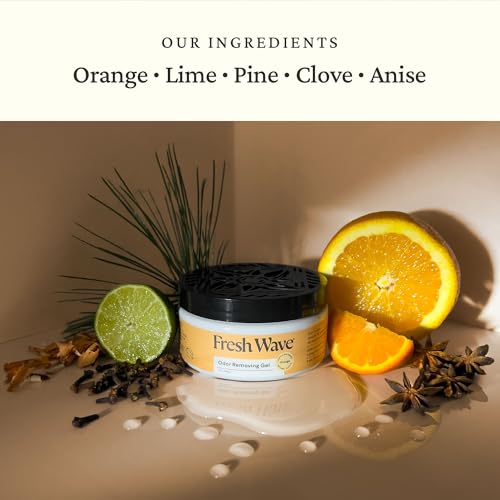 Image of Fresh Wave Orange Odor Removing Gel, 7 oz., Pack of 3