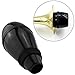 E-outstanding Trumpet Silencer Black Lightweight ABS Trumpet Straight Practice Cup Mute Silencer for Jazz