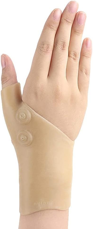 Practical Magnet Gloves Mother Hand Keyboard Care Silicone Bracers Finger Wrist Massage Protective Gear