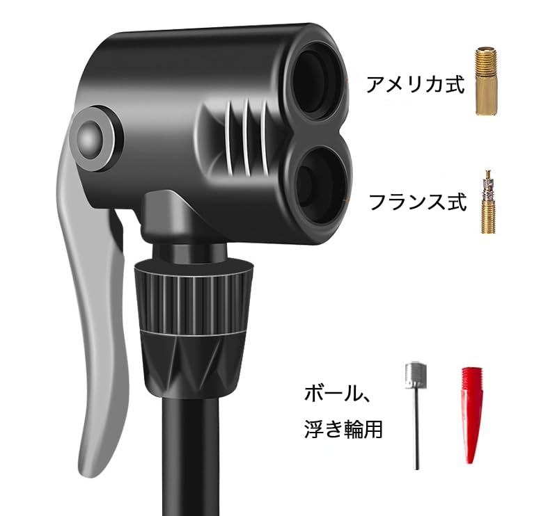 Amazon | DAHON ダホン 純正 高圧空気入れ アメリカ式・フランス式対応