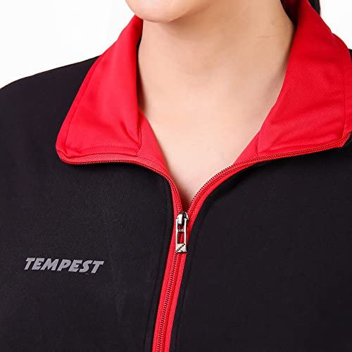 Image of Tempest Women's Stylish Ultra Strechable Lycra Sports Athletic Gym Running Sports Track Suit | Women's Yoga Track Suit Pants, Joggers, Gym, Active Lower Wear ll (2 Piece Set)