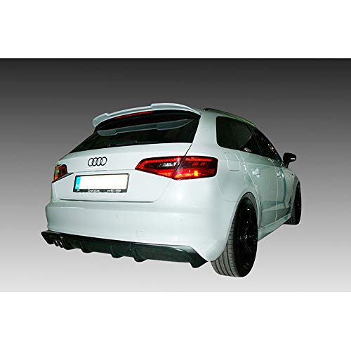 Falda de parachoques Audi A3 8V Sportback en ABS acabado original de alta resistencia