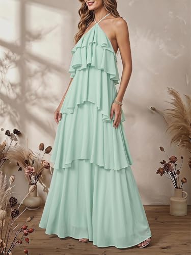 Image of SOLY HUX Women's Wedding Guest Maxi Dress
