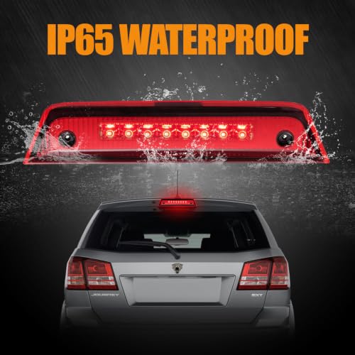 Image of Third 3rd Brake Light LED Assembly for 2010-2016 Dodge Journey (Red)