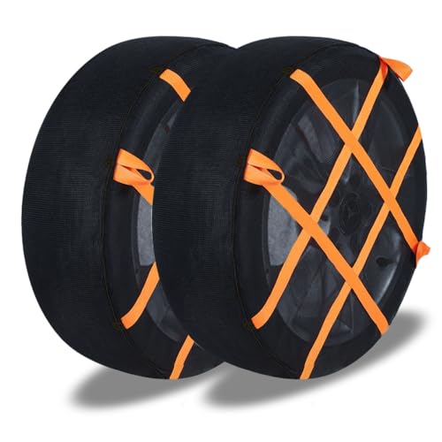 Yajuhoy 6007 Snow Socks For Tires, Tire Socks For Car/Suv/Pickup Truck cover