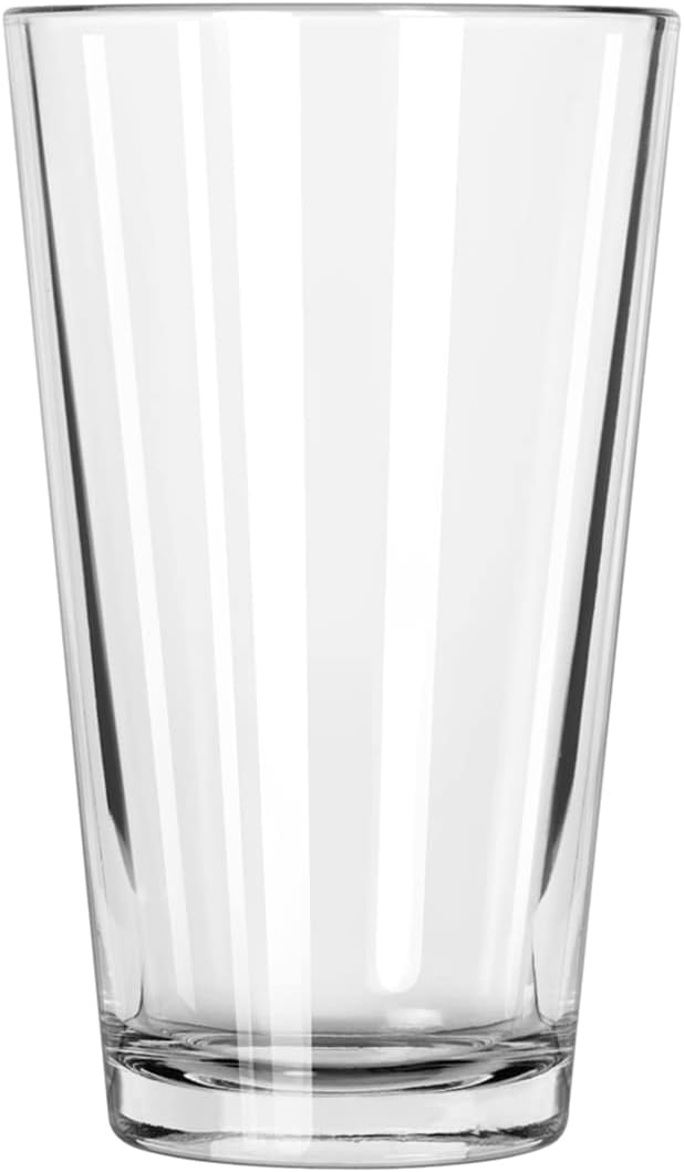 Libbey Glassware 1639HT Restaurant Basics Mixing Glass, Heat-Treated, 16 oz. (Pack of 24)