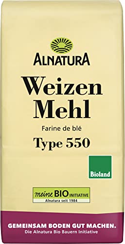 Alnatura Bio Mehl Weizen Typ 550, 1.00 kg