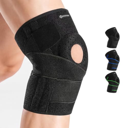 DOUFURT Knee Brace for Men &amp; Women, Side Stabilizers &amp; Patella Gel Pads