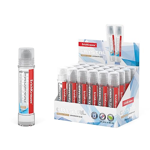 Colle liquide sans solvant ErichKrause pour coller le papier proprement et sans tache
