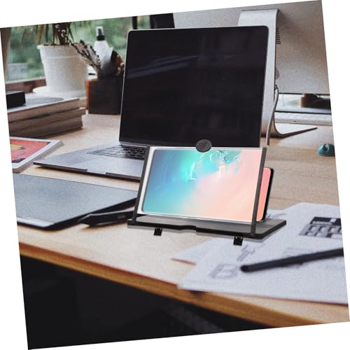 Lupa de pantalla móvil HD de 10 pulgadas con protección visual y soporte de acrílico resistente 5