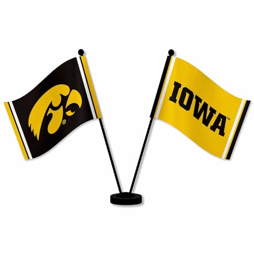 Hawkeyes Desk and Table Top Flags