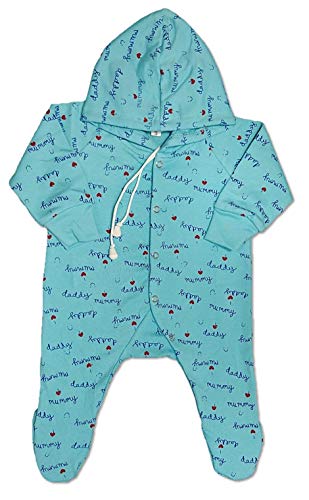 Image of New Born Baby Clothes Set Romper & Sleepsuit For Baby 0-3 Months (Pack of 3)