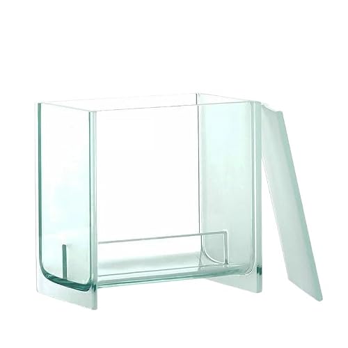 TLC Developing Tank Lab Double Developing Chamber Heavy-Duty Molded Solvent Glass Staining Chamber Dimension(L*H) 100 * 100mm - Thumbnail 3