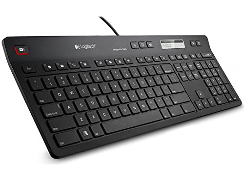 Amazon.com: Logitech UC K725-C Certified Keyboard for Cisco Jabber ...