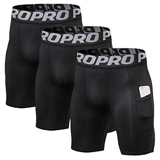 Shorts de corrida de compressão masculinos com bolso para telefone, shorts atléticos para academia, ioga, roupa íntima fresca e seca, pacote com 3