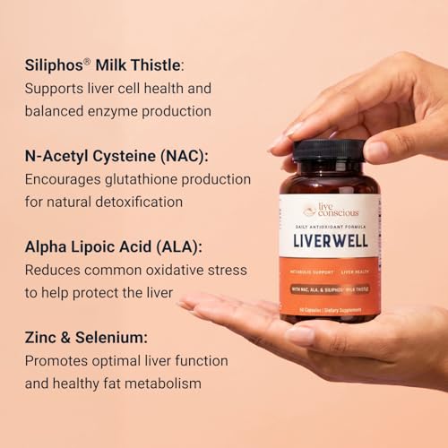Live Conscious LiverWell Liver Support Capsules