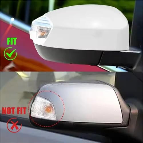Coque de rétroviseur Ford Galaxy rayée ? Remplacez par ce cache noir brillant 2006-2015 - 2