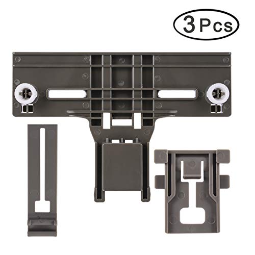 [Upgraded] W10350376 Dishwasher Upper Rack Adjuster & W10195839 Dishrack Adjuster & W10195840 Adjuster
