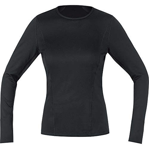 GORE WEAR M Ladies Long Sleeve Undershirt, M, Black