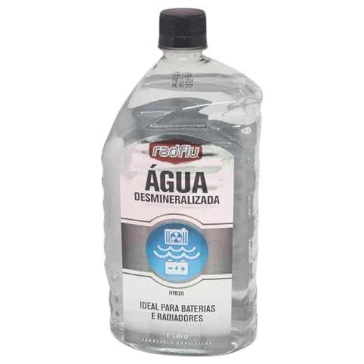 Água Desmineralizada Para Radiadores Baterias Equipamentos 1 Litro