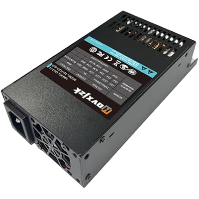 1U Flex ATX 500W Power Supply Full Modular 90-264V AC for POS AIO System Desktop Gaming Server Small Form Factor (Flex ITX) Computer PSU