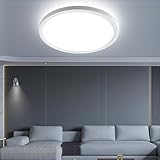 Ultradünnes Design: Die Deckenlampe panel mit nur 2,3cm dünn（218 x 218 x 23 MM）. Ultra-slim einfache Linie Design, das schlanker, eleganter und geschmackvoll aussieht