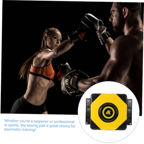 Cible murale de boxe jaune Alipis L pour entraînement de kickboxing à domicile - 3