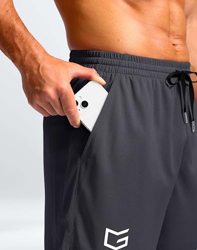 Image of G Gradual Men's Athletic Workout Shorts with Pockets 5 inch /7 inch /9 inch Lightweight Quick Dry Gym Basketball Running Shorts for Men