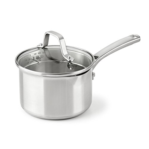 Calphalon Classic Stainless Steel Cookware, Sauce Pan, 1 1/2-quart