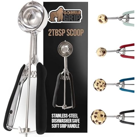 Gorilla Grip Stainless Steel Spring Scoop Cover