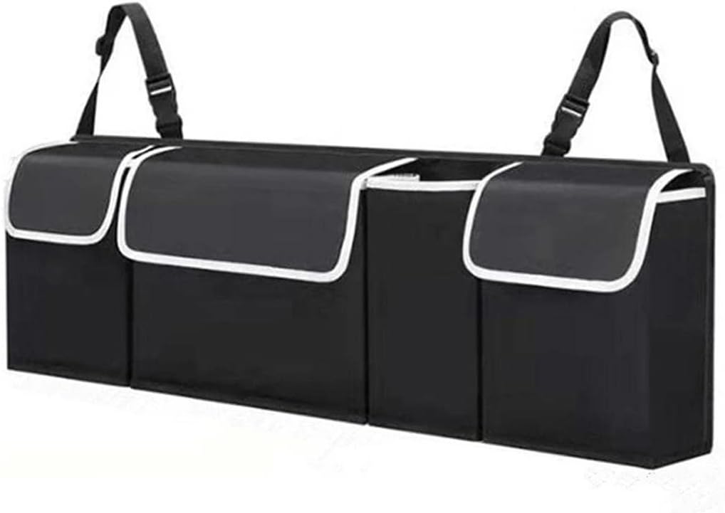 High Capacity Adjustable Car Storage Box Backseat 4 Bag Trunk Organizer Multi-use Oxford Organizers Accesories