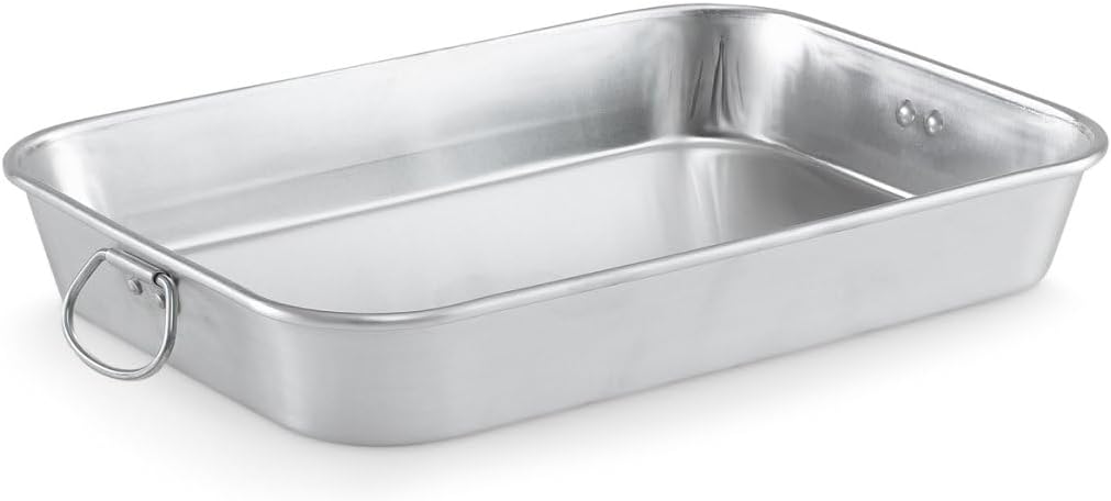 Vollrath 68080 Wear-Ever Economy Aluminum 7.5 Quart Baking/Roast Pan