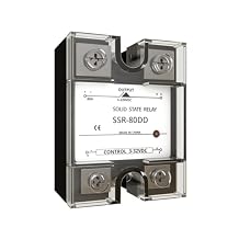 MAKERELE SSR-80 DD الحالة الصلبة التقوية 80 A العاصمة إلى العاصمة الإدخال 3-32 VDC الإخراج 5-220 VDC مرحلة واحدة شبه موصل وحدة التقوية
