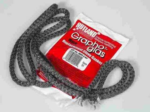 Rutland Grapho-Glas Woodstove Gasket Rope, 3/8 By 84-Inch #TOP1
