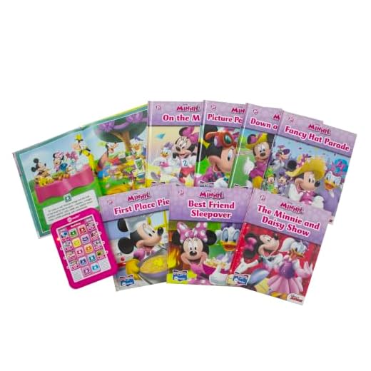 Disney Minnie Mouse - Me Reader Electronic Reader and 8 Sound Book Library - PI Kids