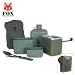Fox Outdoor Serbian Military Mess Kit, Multicolor