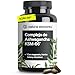 Ashwagandha KSM-66® - 600 mg de extracto de raíz de ashwagandha - Con Hierba luisa, Magnesio, Ácido fólico y Vit. C, B6, B12-120 Cápsulas - Probado en laboratorio, vegana y sin aditivos