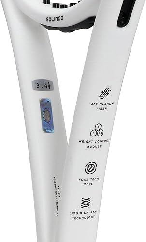 Miniatura 9 de Solinco Whiteout 305 - Raqueta de tenis
