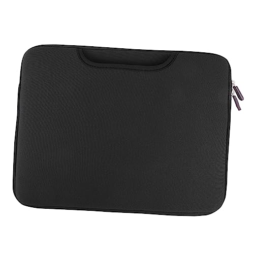 Maletín para portátil con protección total bolso de mano negro NUOBESTY resistente para tablet
