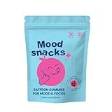 Saffron Extract - Saffron Extract Gummies for Mood, Calm Nerve, Focus & Eye, Zzz Support - 60 Count