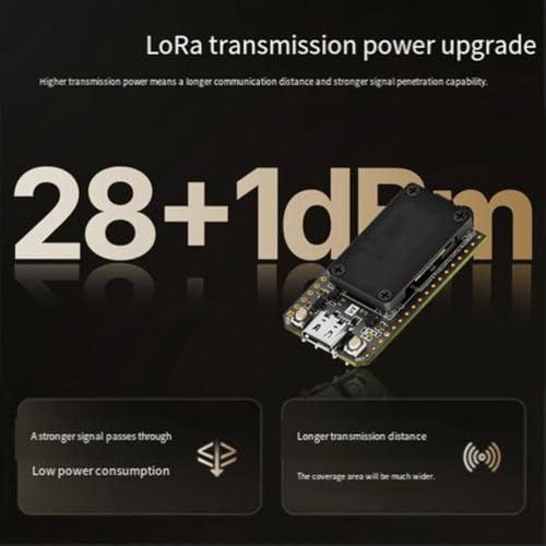 Módulo Heltec V4 Meshtastic Lora SX1262 con antena GPS solar para comunicación mesh libre 2