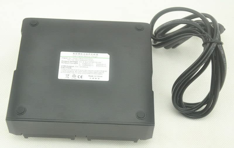 New Dual Charger w/LCD for Sokkia BDC46 BDC46A BDC46B BDC58 BDC70 BT-L2 Battery