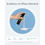 Anker MagSafe Charger, MagGo Qi2 15W 360-Degree Wireless Charger Stand - Image 6