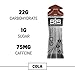 Science in Sport Energy Gel Pack, SIS Energy Gel + Caffeine, 22g Fast Acting Carbs, Performance & Endurance Gels, Cola Flavor - 2 Ounce (30 Count)