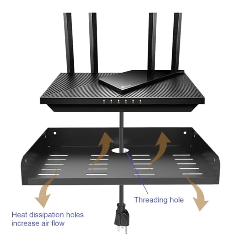 Jingchengmei Metal Floating Wall Mounted Shelf Bracket For Av, Tv Accessories thumb #2