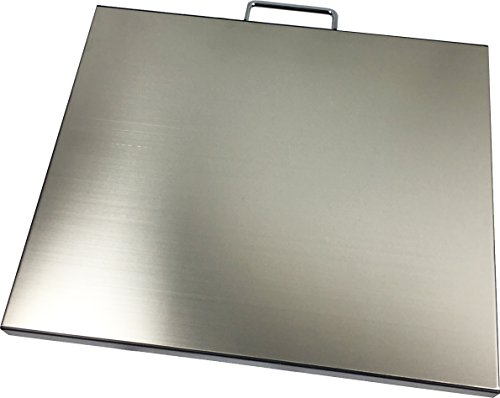 Angel USA 400 Pound Capacity Digital 16.75 X 13.75 Inches Stainless Steel Platform Postal Shipping Scale, for Busniess Office Home Warehouse Package Lugggage