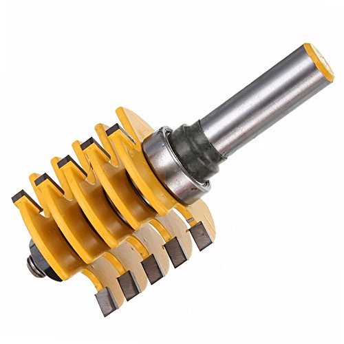 Broca de ruteadora ajustable Yakamoz diámetro de 1-7/8 pulgadas para carpintería 5
