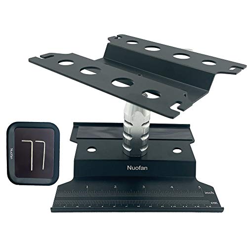 RC Car Work Stand Aluminium Reparatur Workstation mit Schraubablage für 1/10 1/12 1/16 Traxxas Axial Arrma Redcat Crawler Monster Truck
